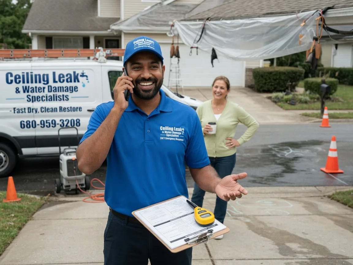Ceiling Leak Cleanup Glencoe, NM FAQs